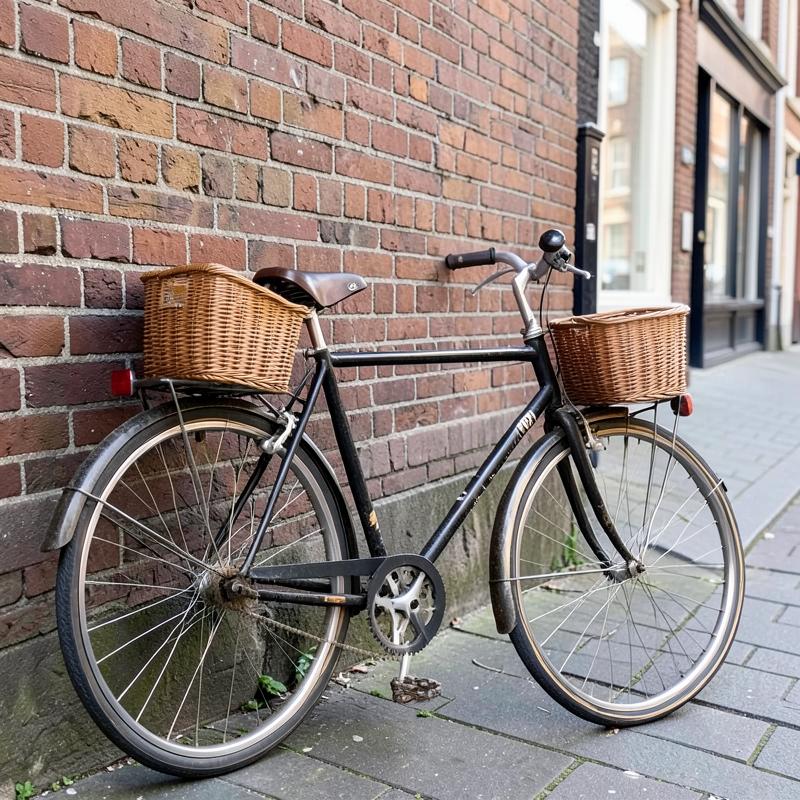 Bicicleta de paseo holandesa